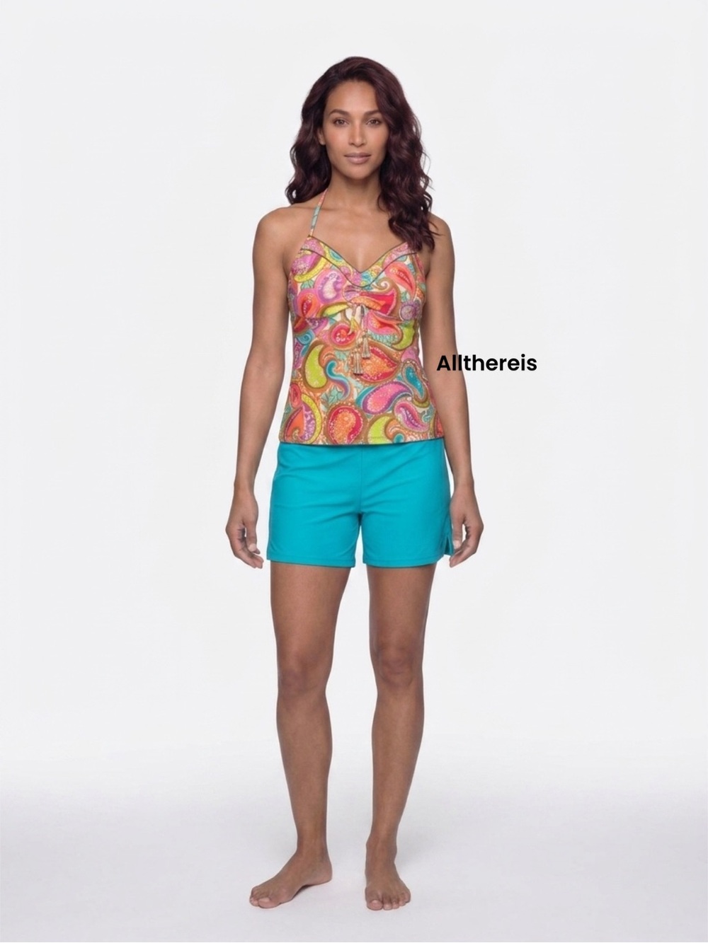 NWT Trina Turk 2 piece swimsuit 8 - Picture 7 of 16